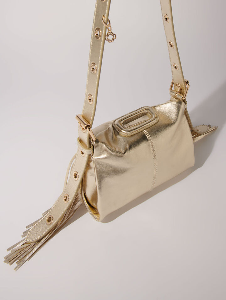 Metallic leather Miss M Mini bag