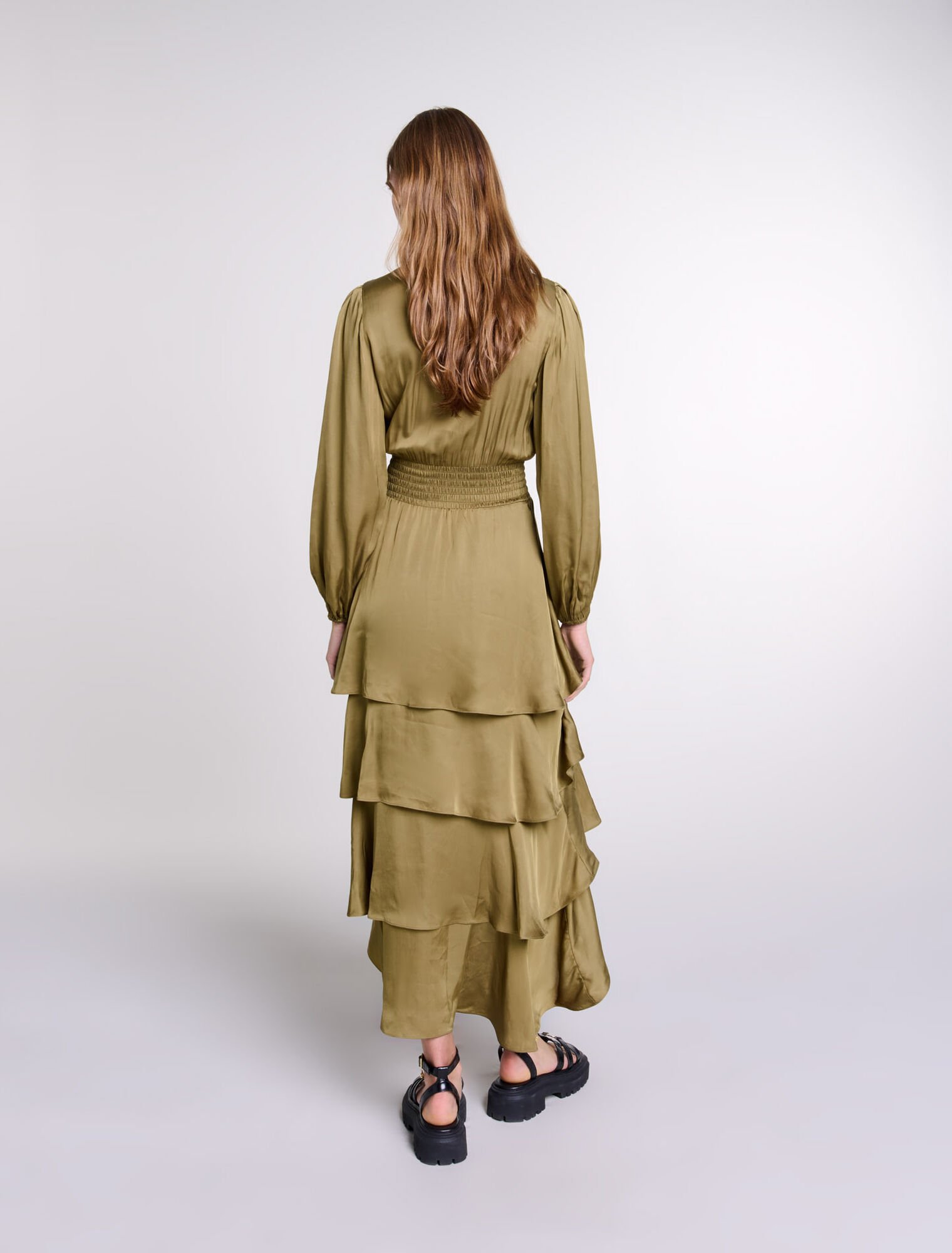 Tiered maxi dress