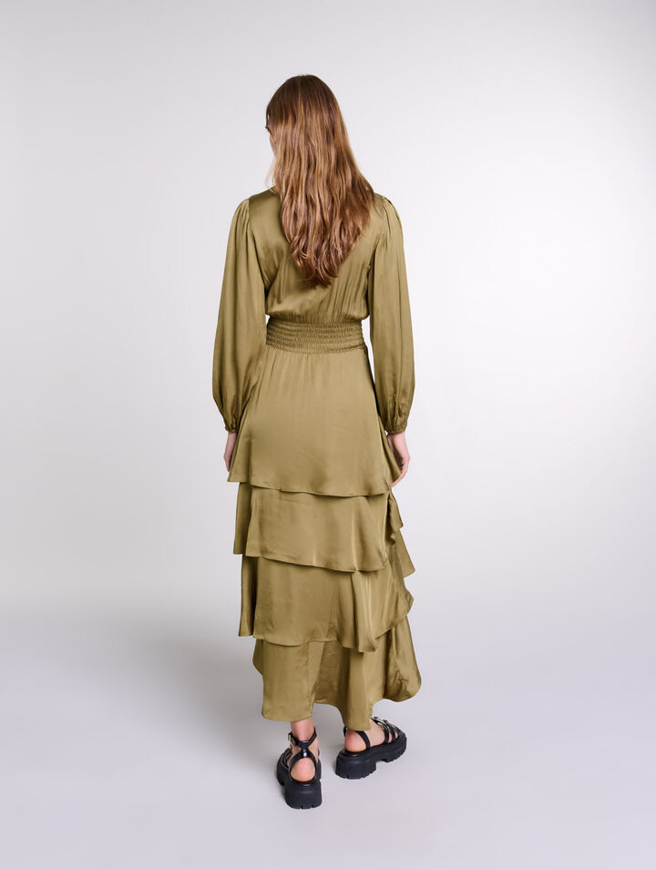 Tiered maxi dress