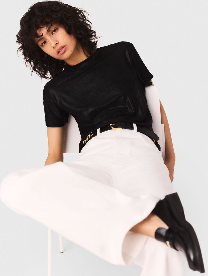 Lamé T-shirt