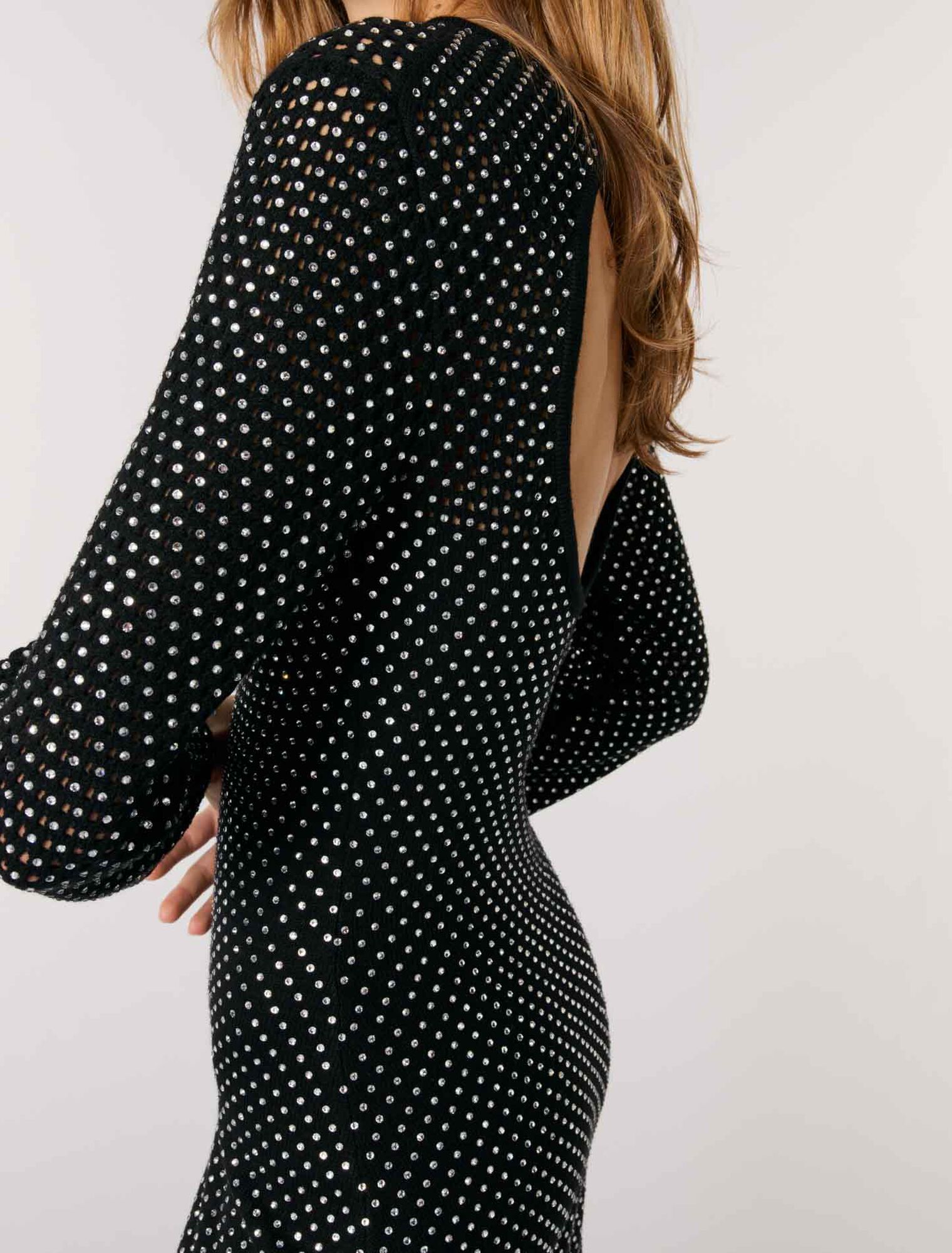 Rhinestone maxi dress