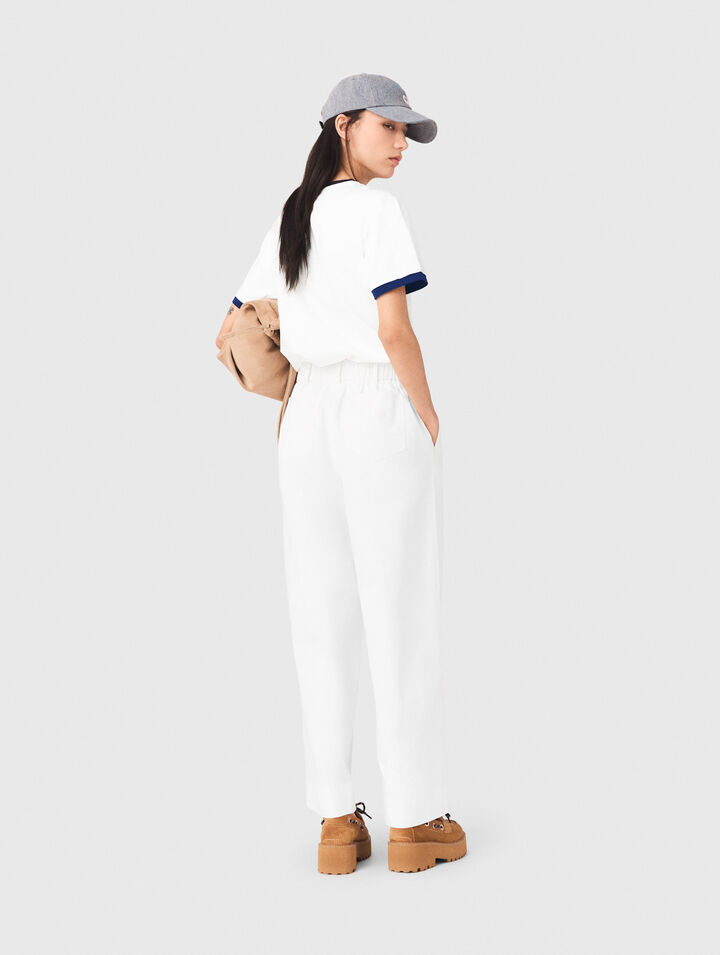 Layered-look T-shirt