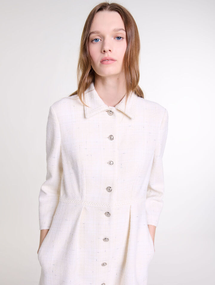 Short tweed dress