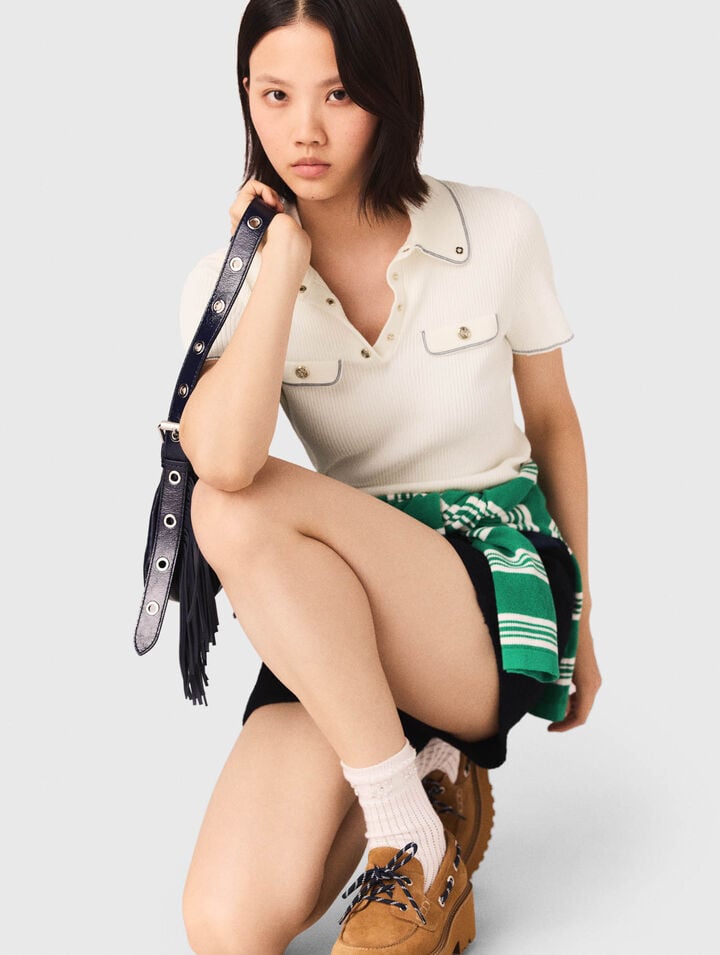 Short-sleeve polo shirt