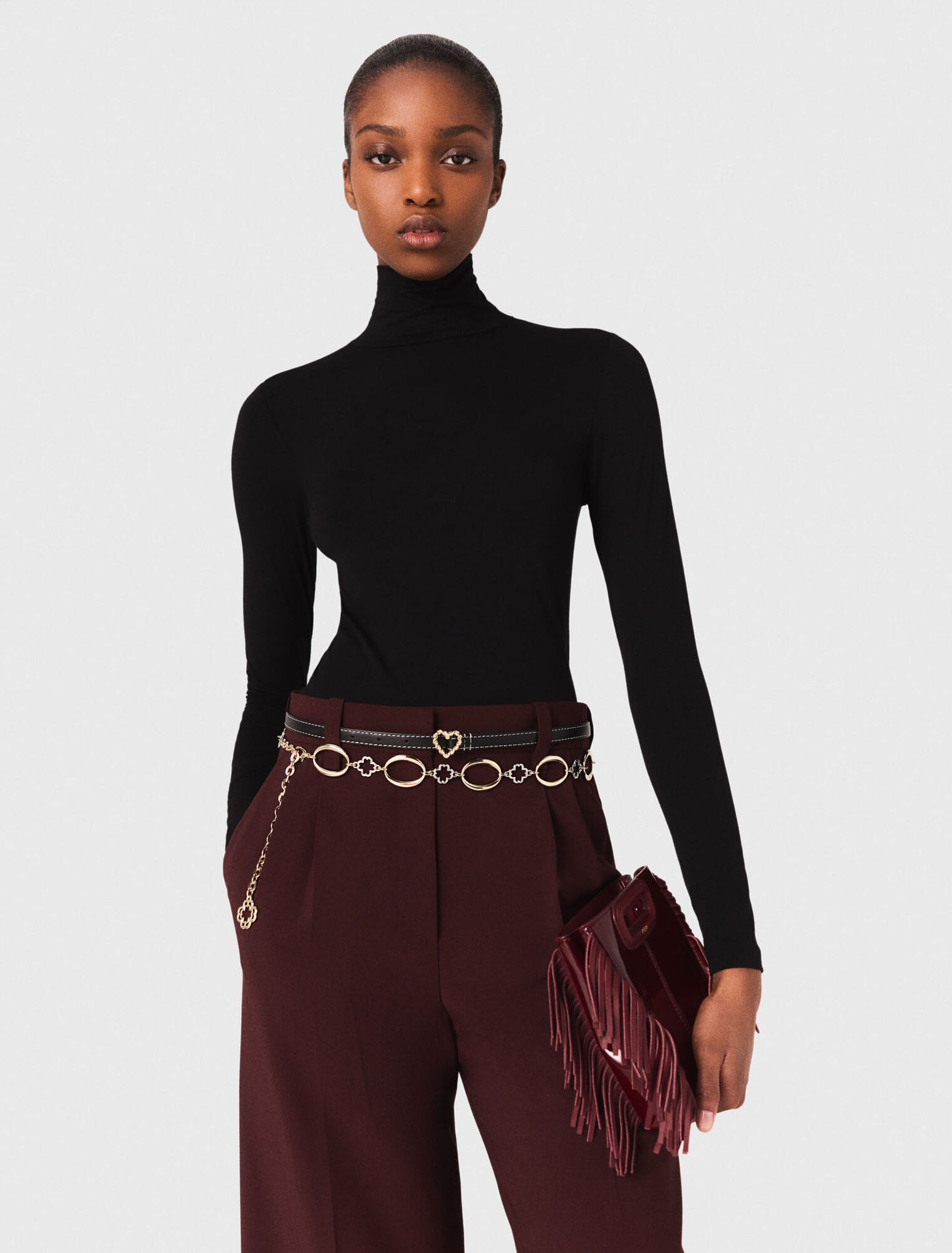 Long-sleeved top