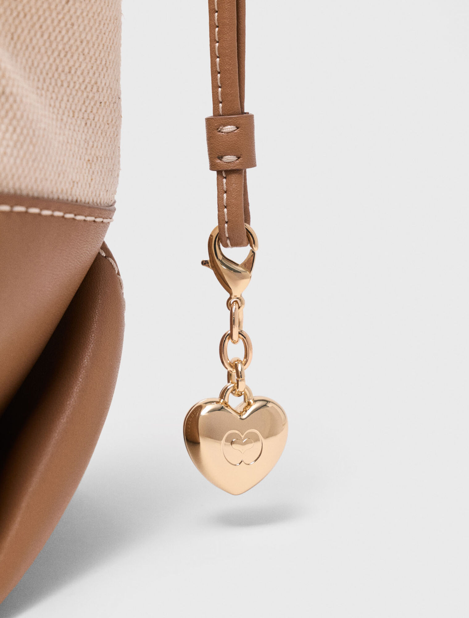 Milpli canvas and leather tote bag