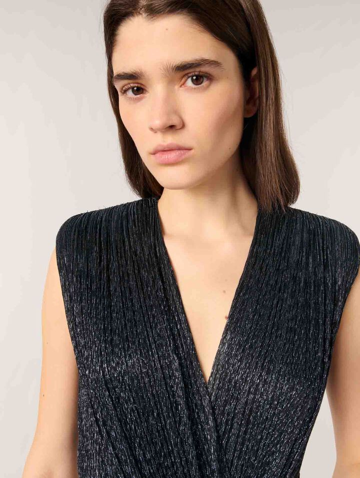 Short metallic dress