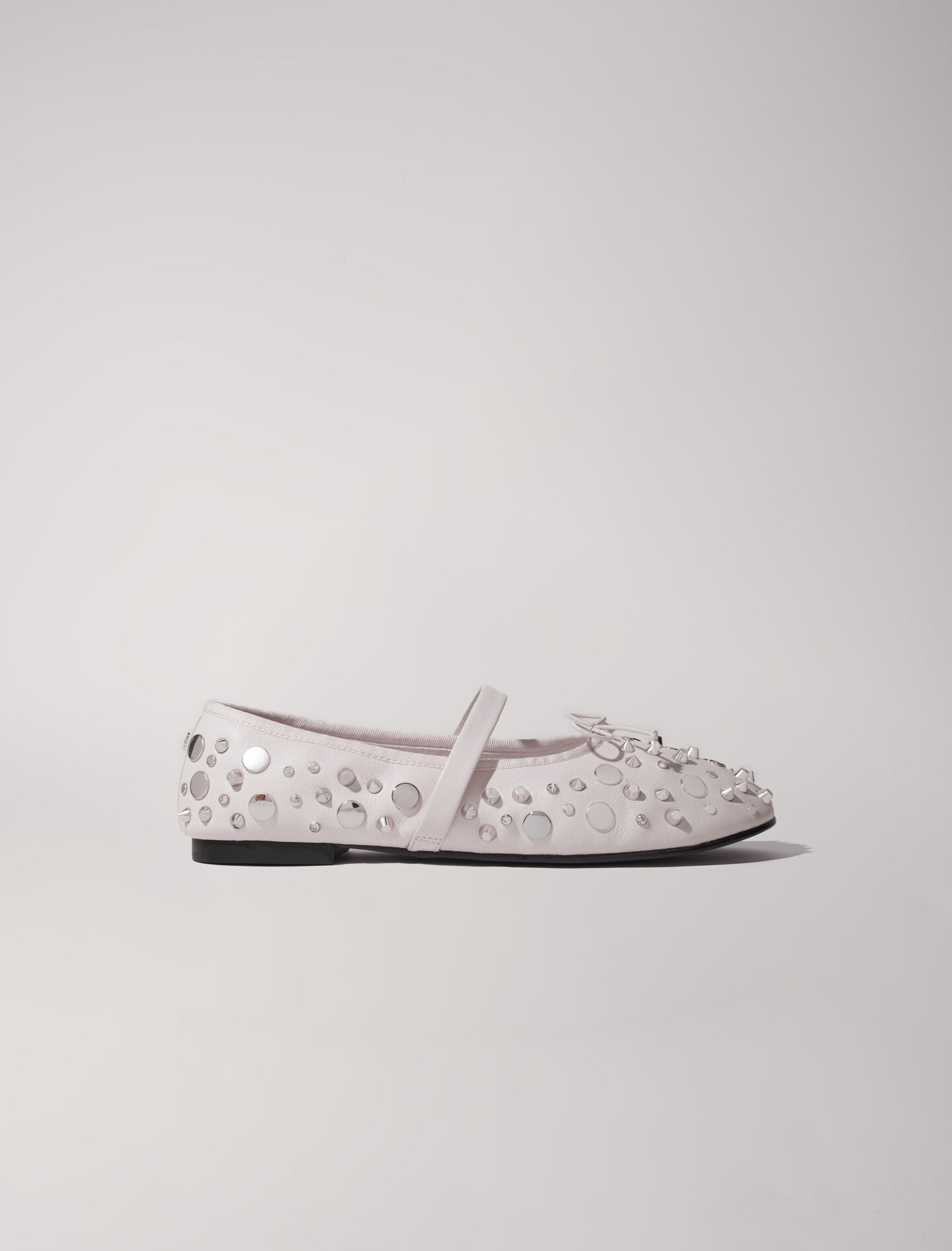 Studded ballet flats cheap