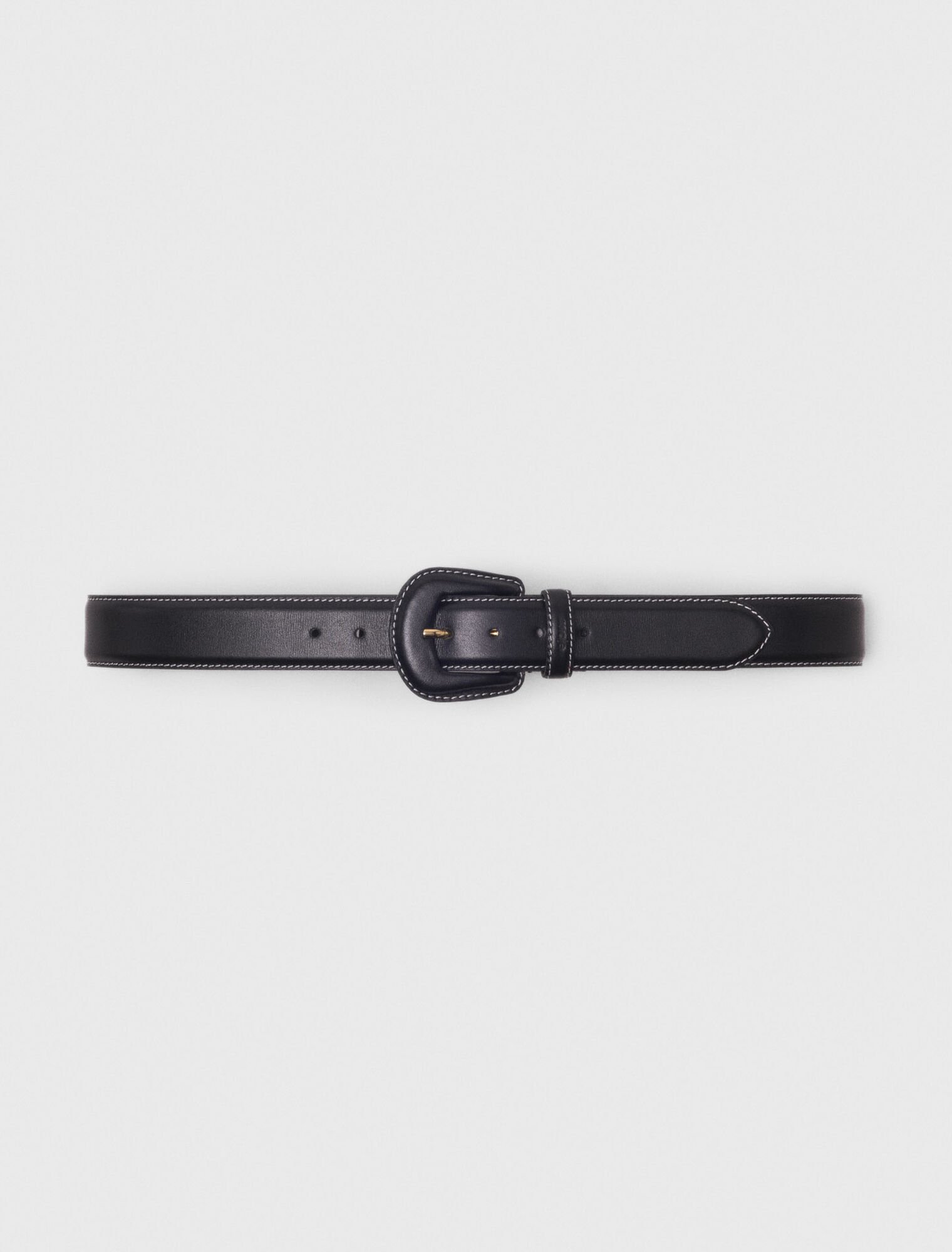 Leather belt