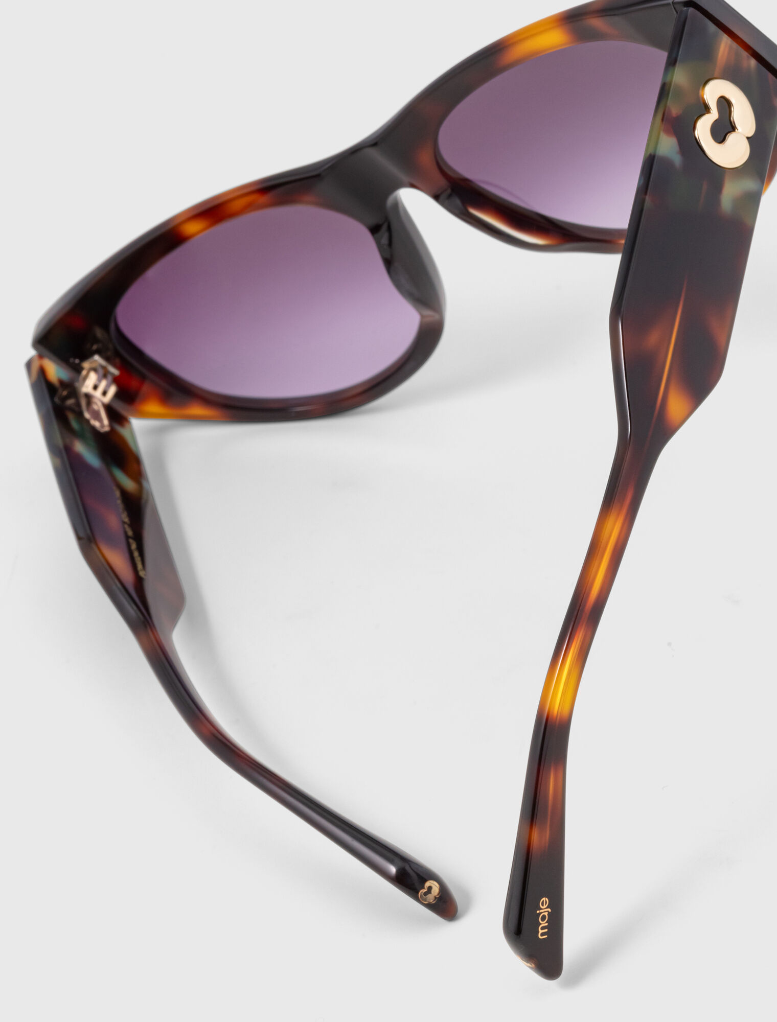 Retro acetate glasses