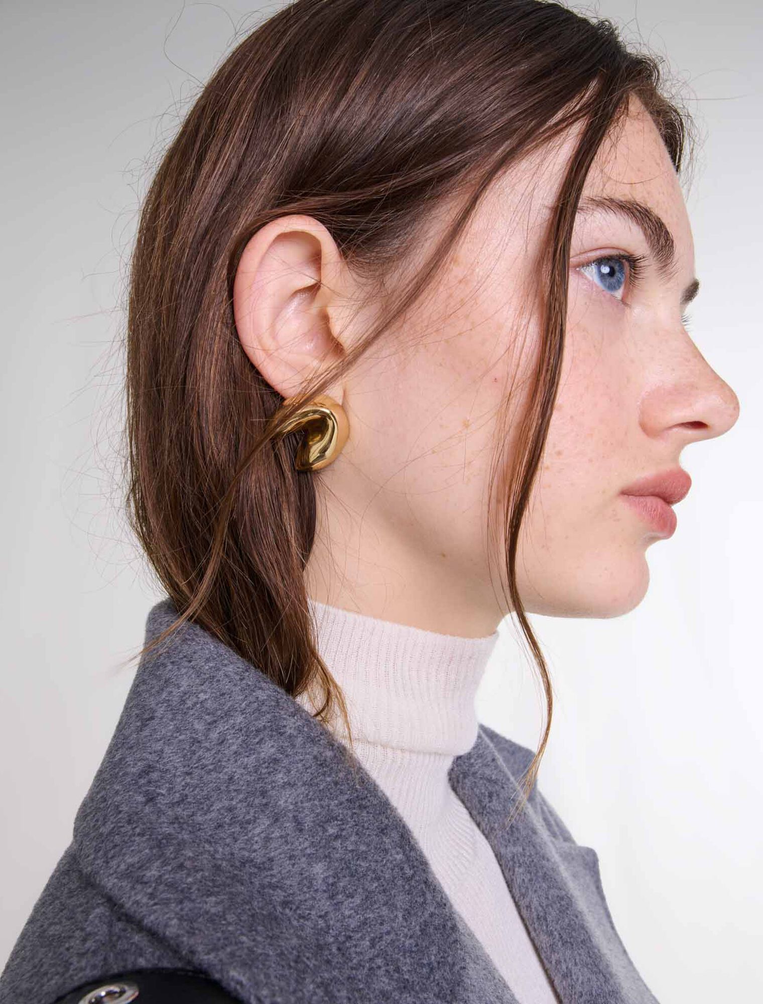 Fortune cookie earrings