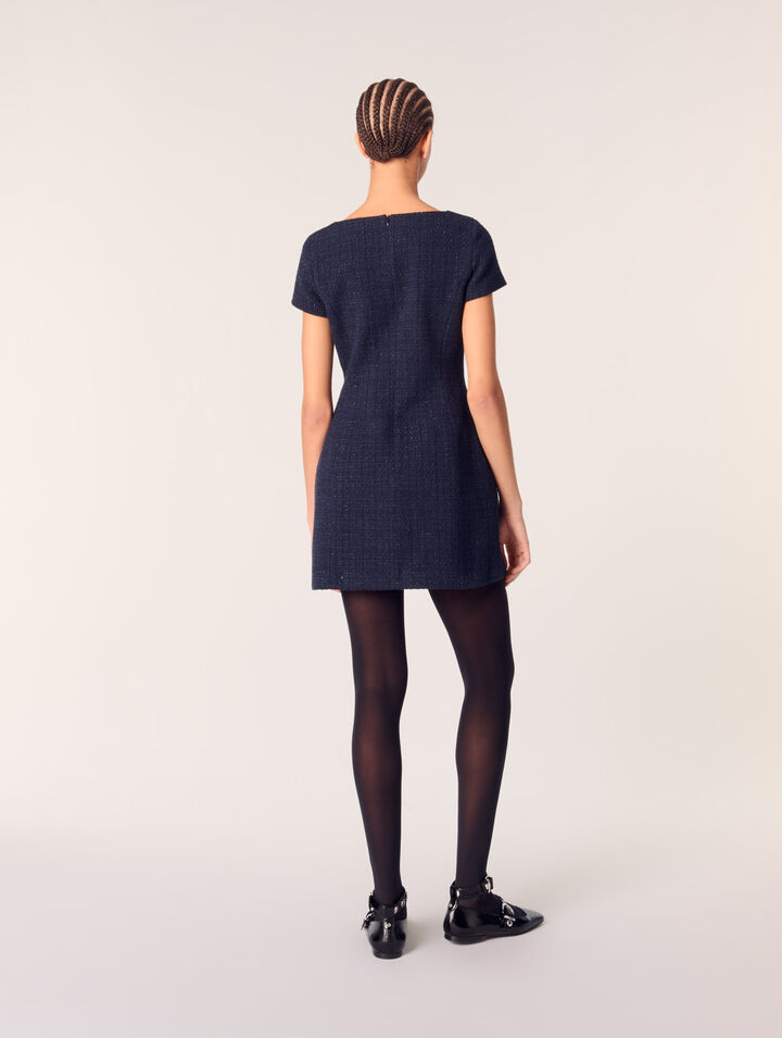 Short tweed dress