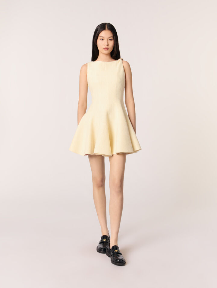 Short tweed dress