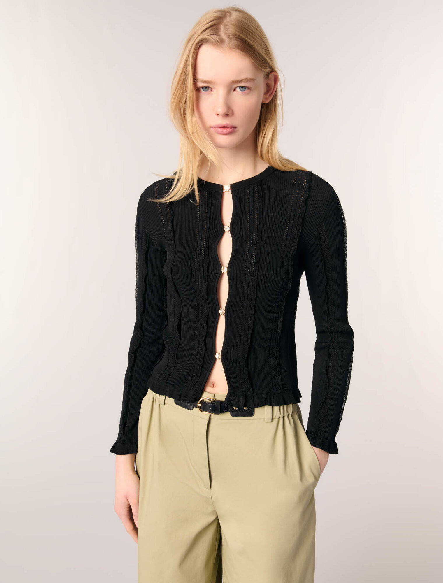 2-in-1 cardigan