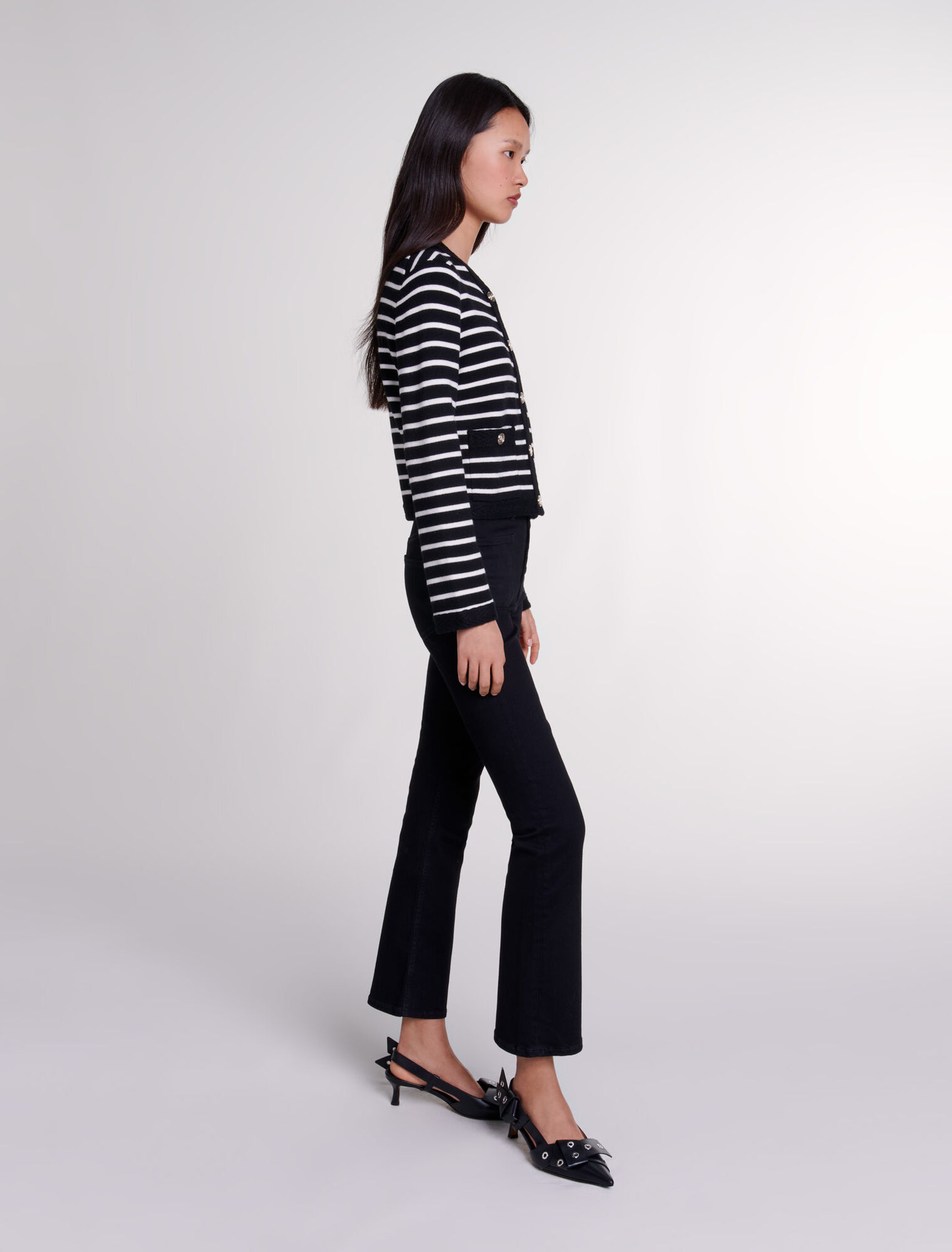 Striped cardigan 