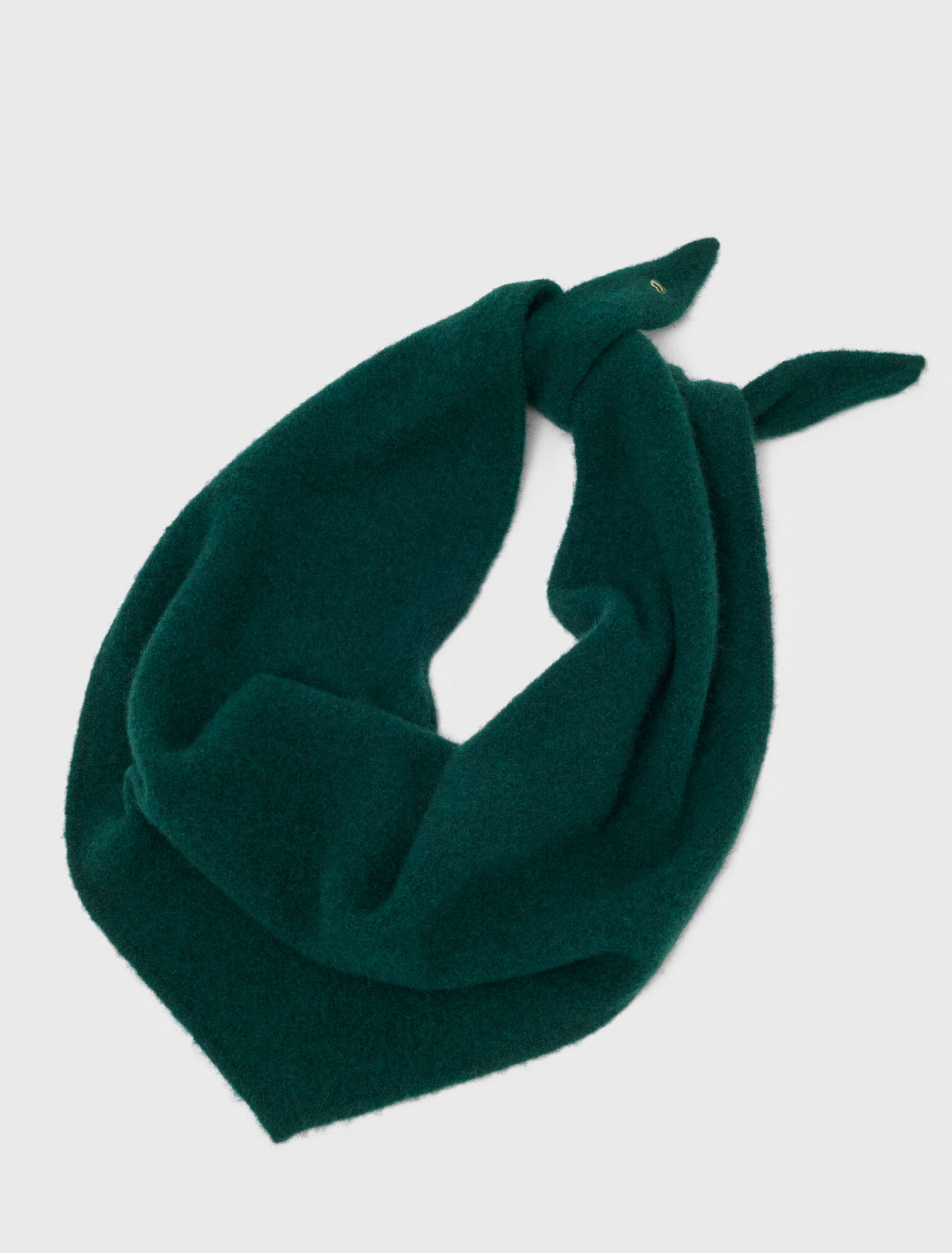 Yak blend triangle scarf