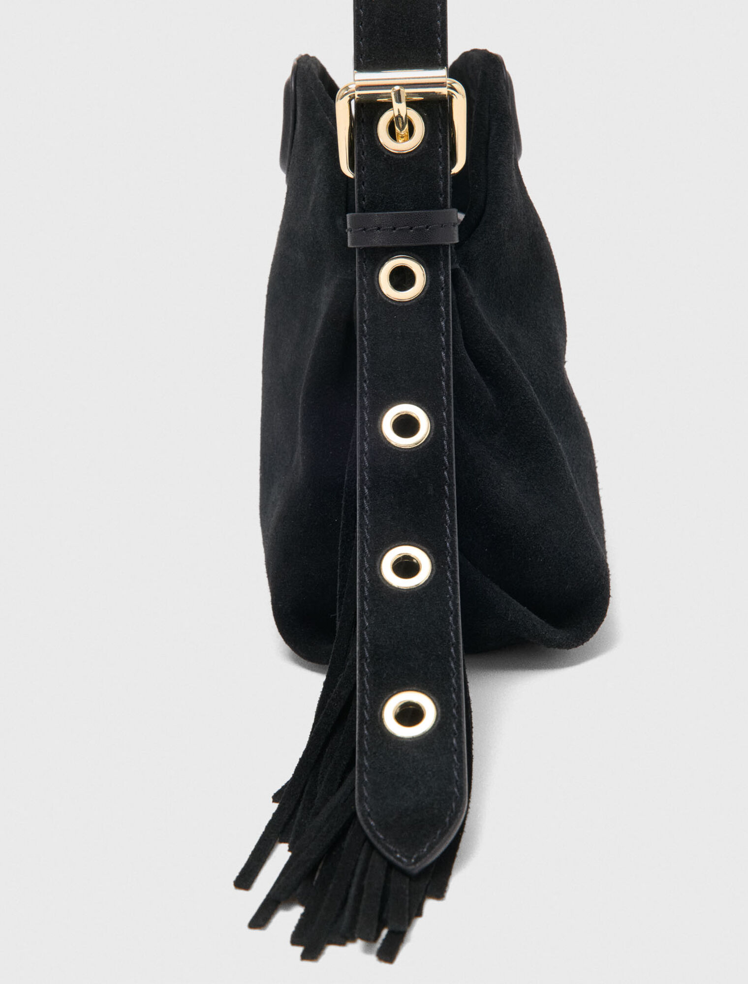 Suede leather mini Miss M bag