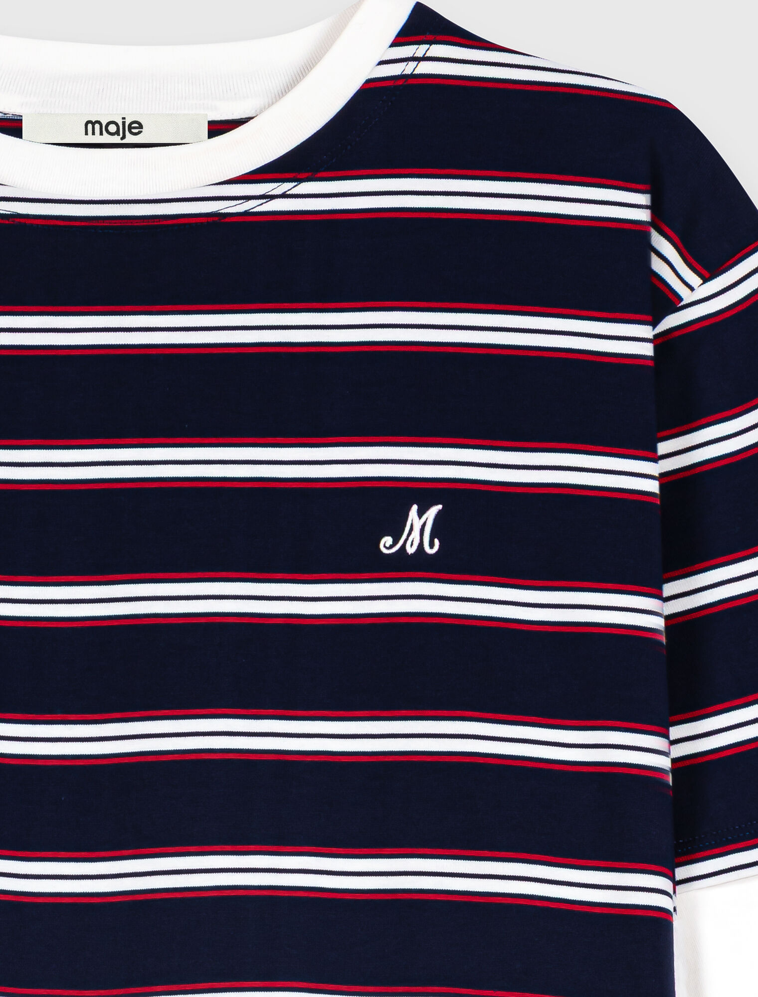 Layered-effect T-shirt