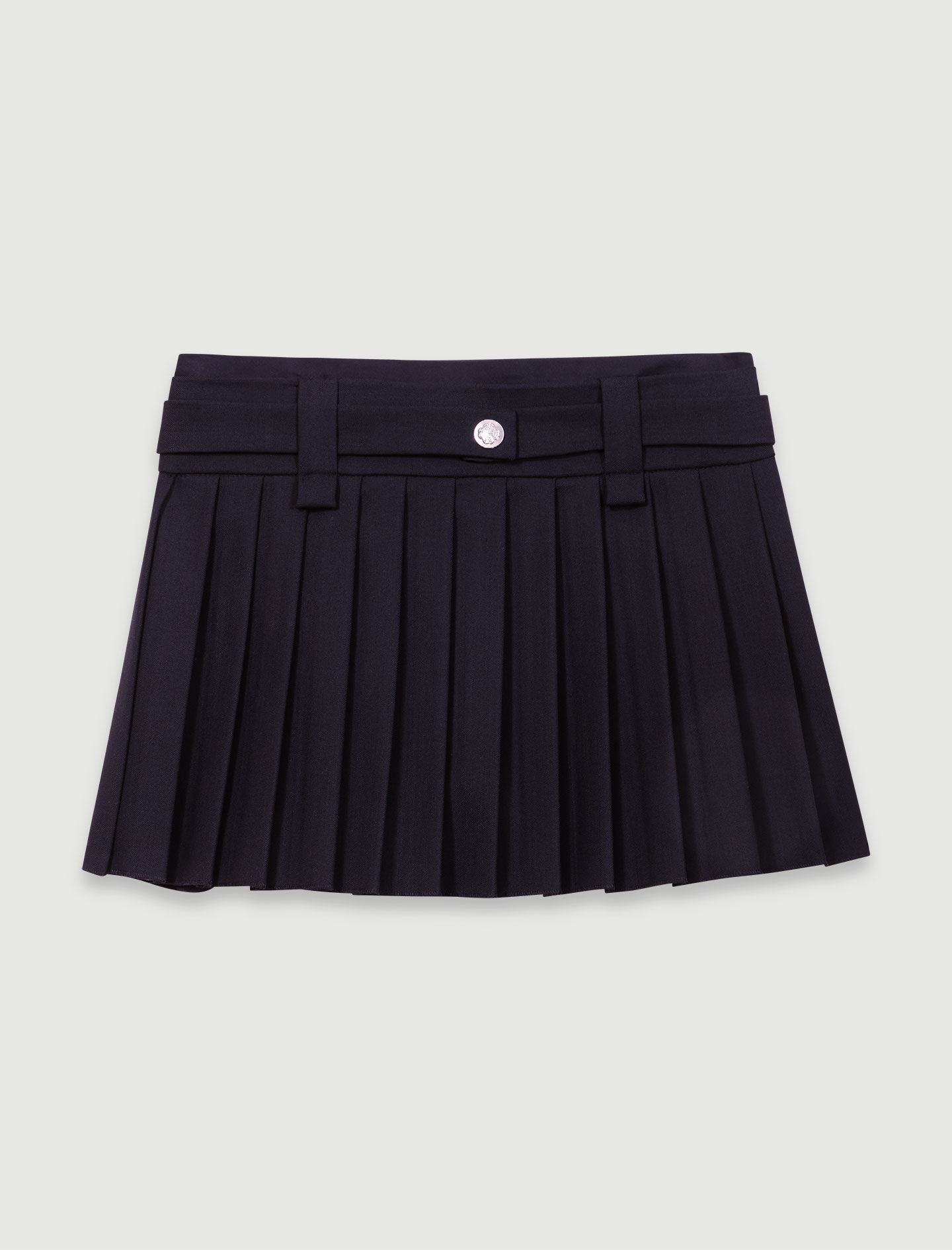 Short pleated skirt - Mini skirts | Maje