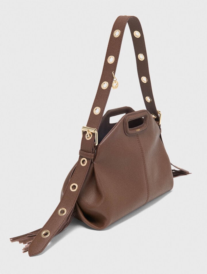 Grained leather Miss M bag