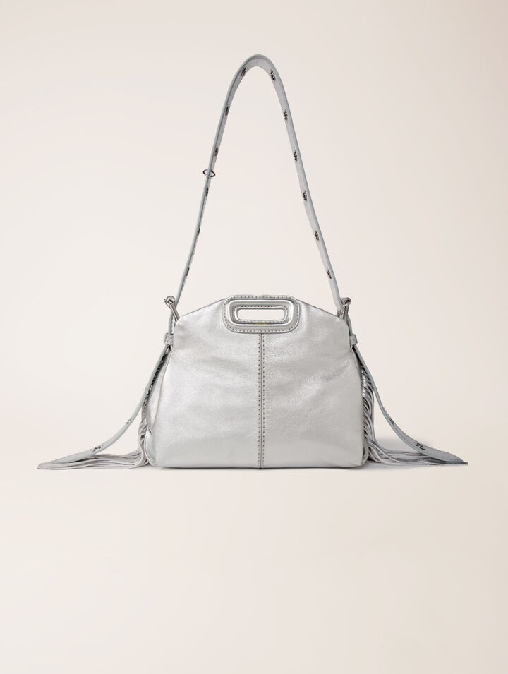 Metallic leather Miss M Mini bag