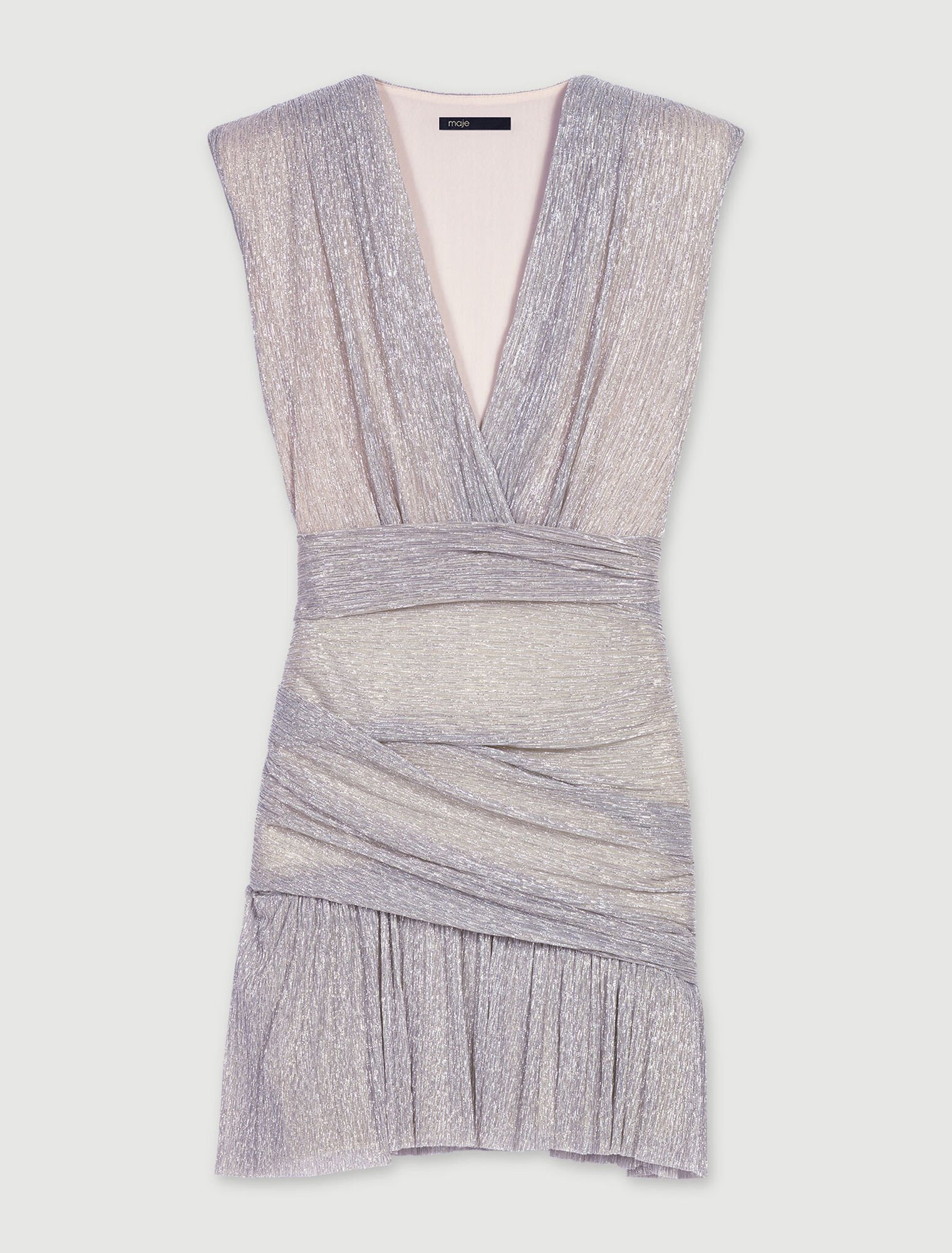 Short metallic dress