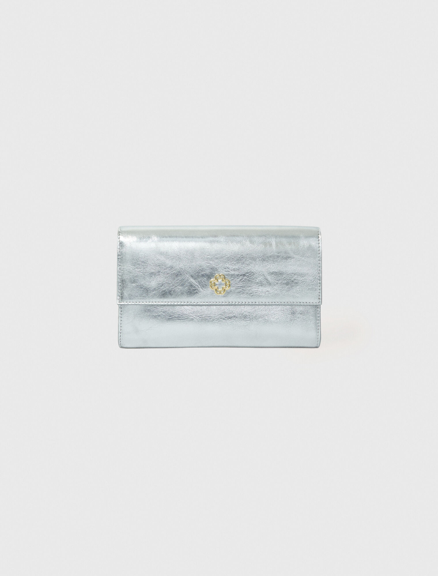 Metallic wallet bag