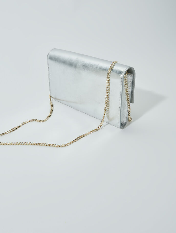 Metallic wallet bag