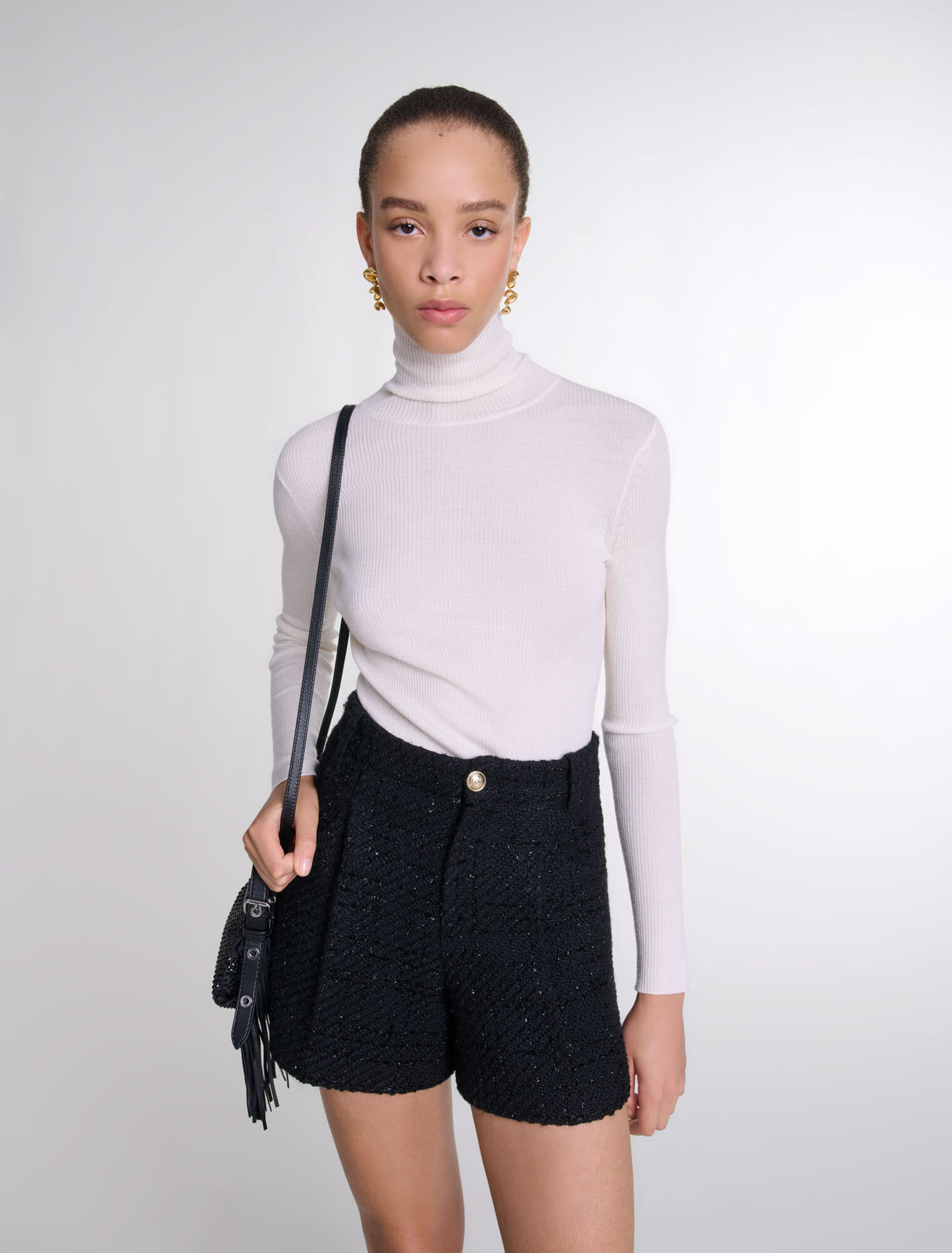 Tweed shorts