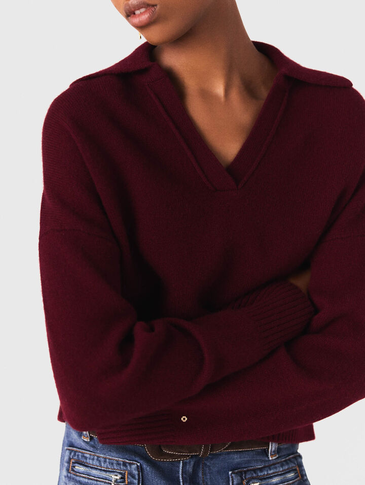 Wool-blend jumper