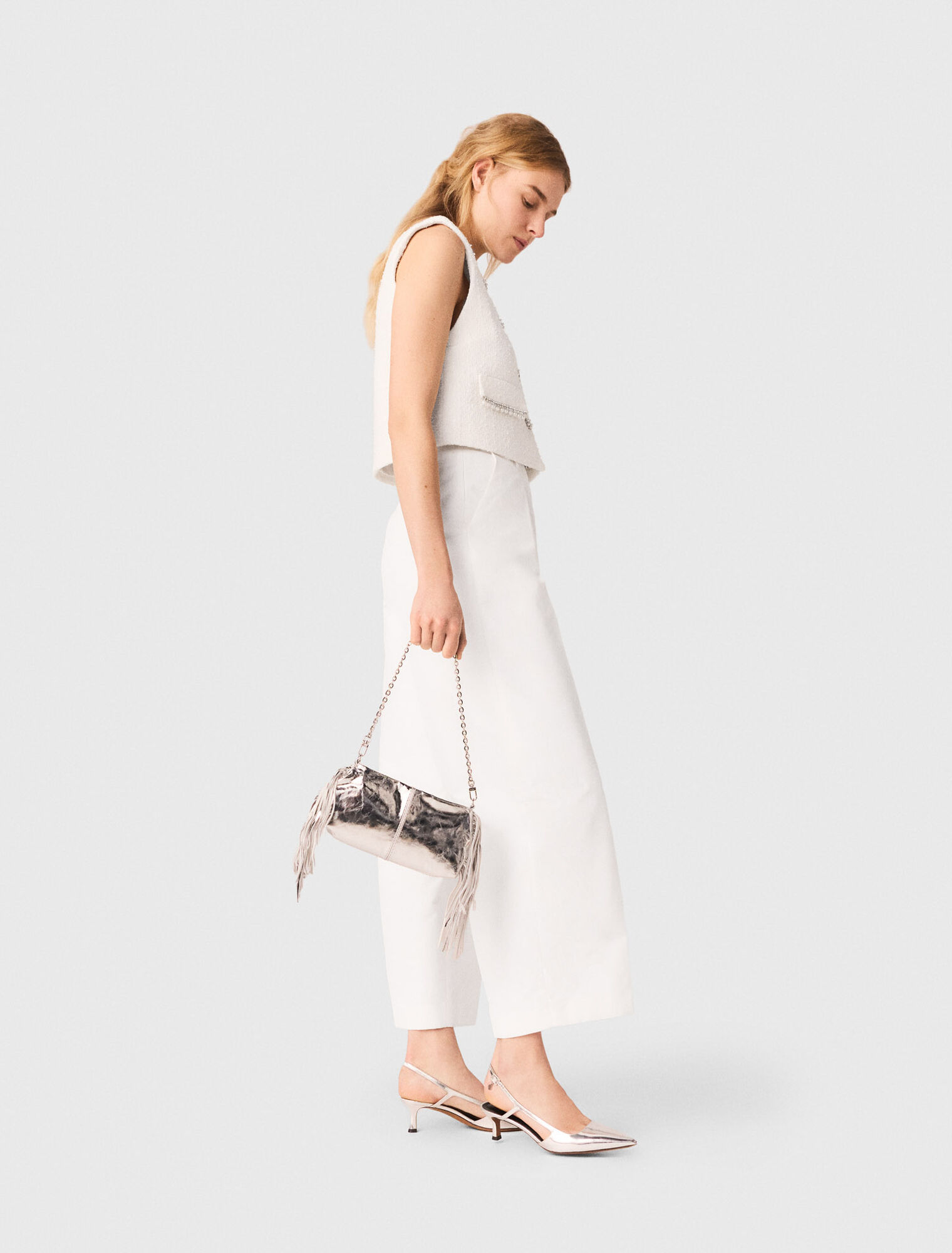 Balloon suit trousers