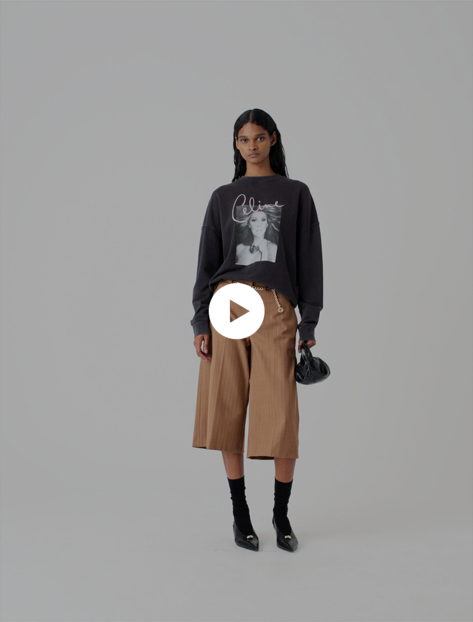 Maje x C&eacute;line Dion sweatshirt
