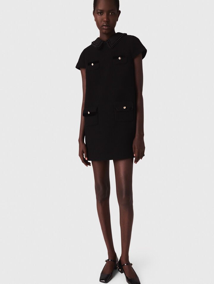 Short tweed dress