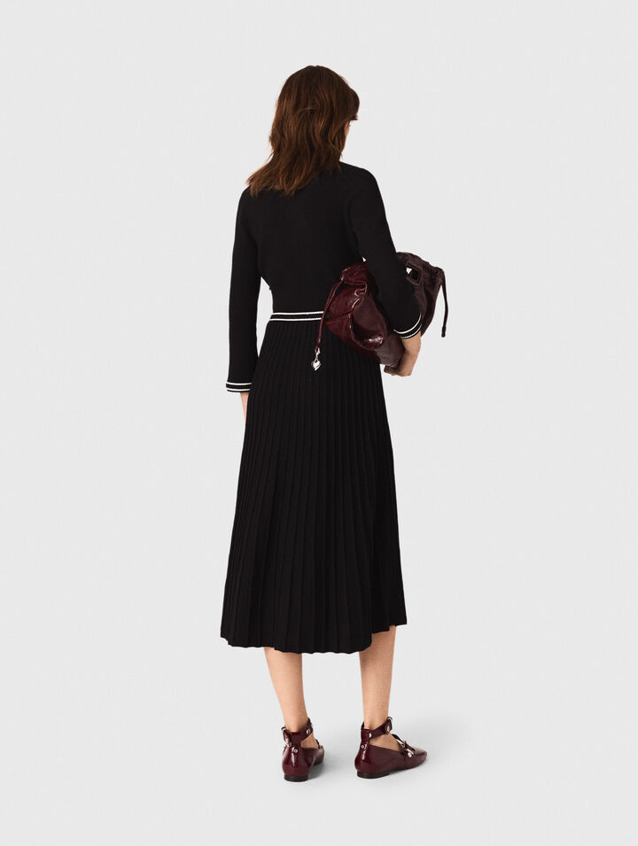 Knit midi dress