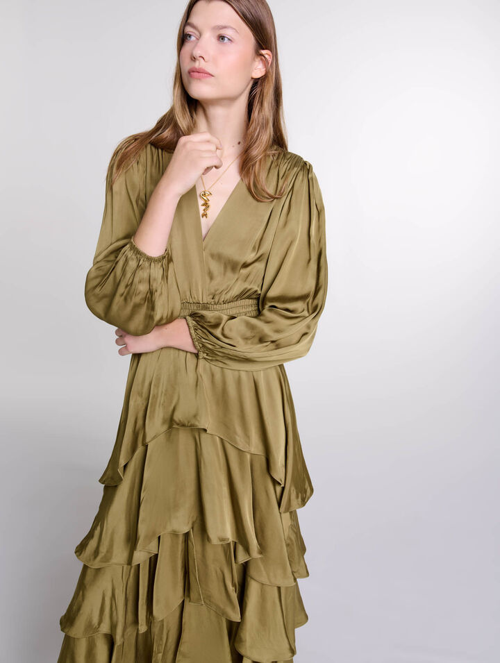 Tiered maxi dress