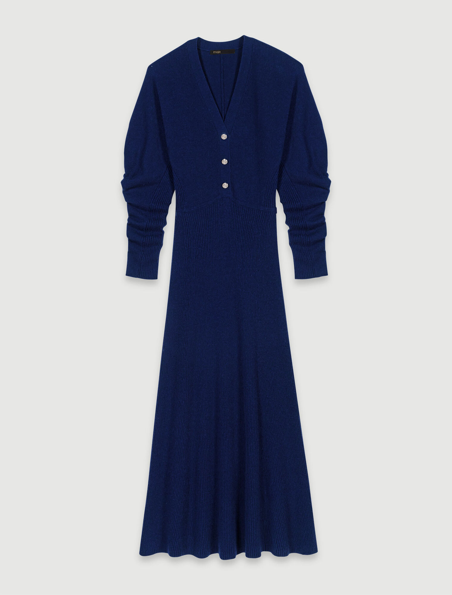Knit maxi dress