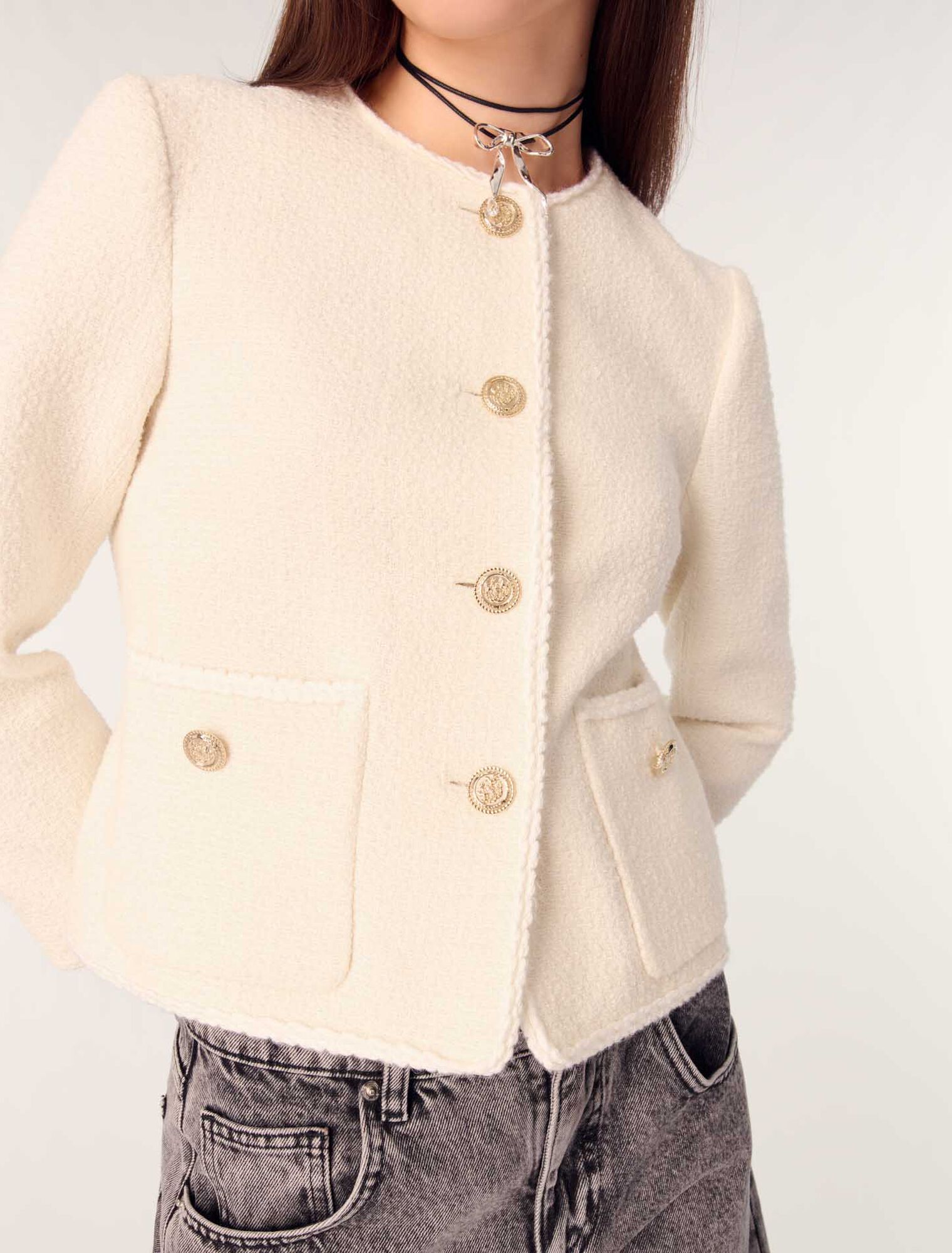 Belted jacket