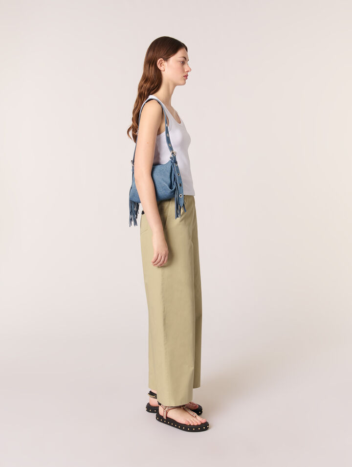Miss M mini denim bag