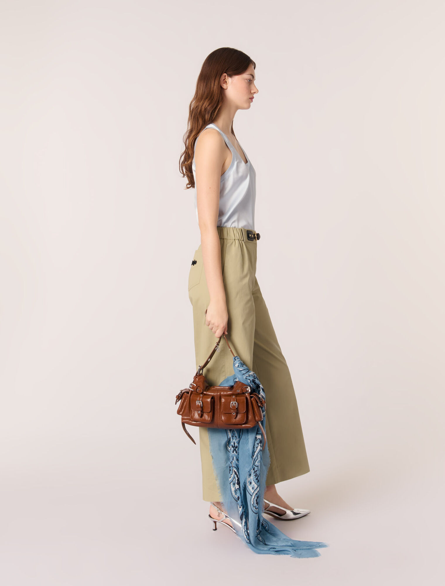 Silk vest top
