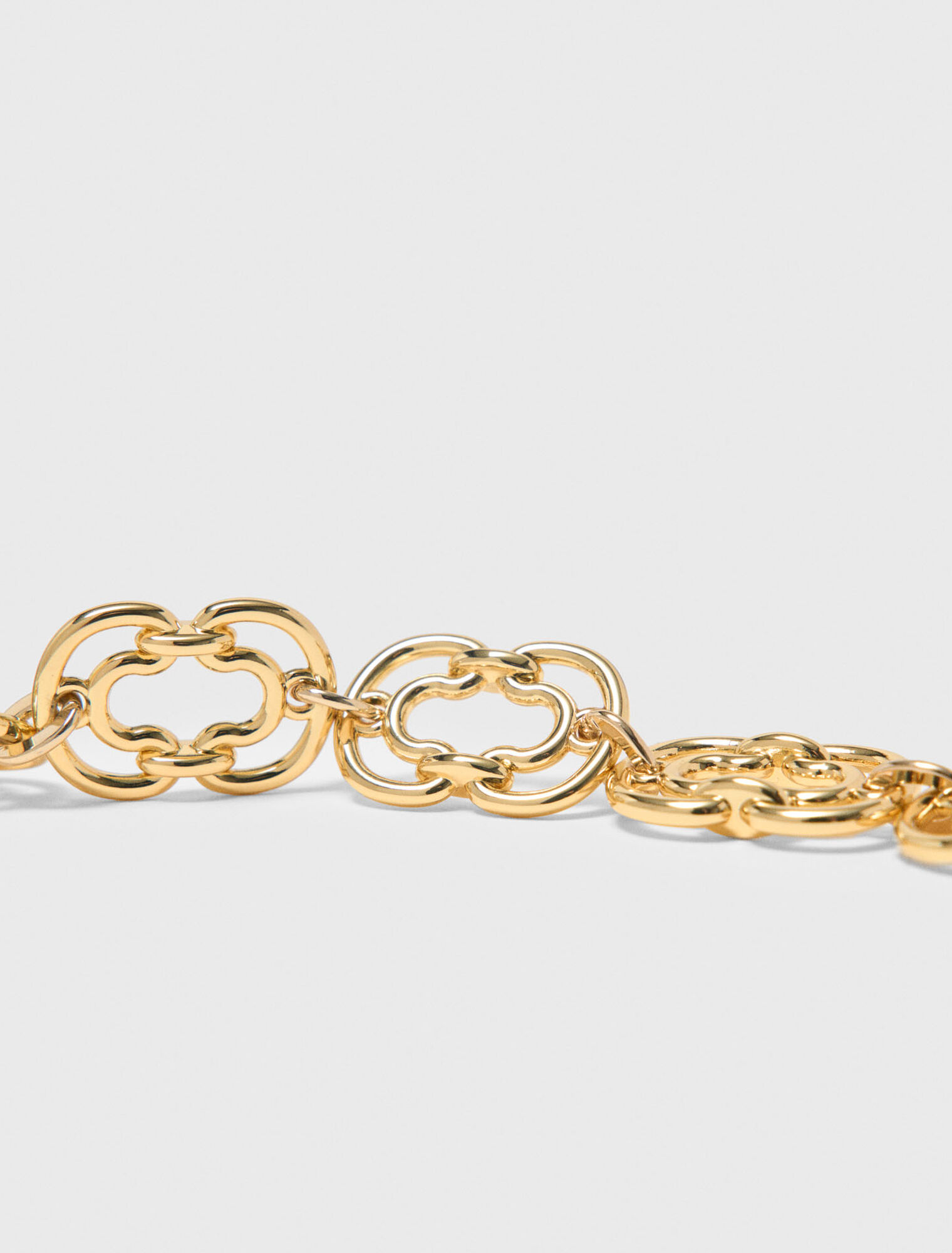 Chain belt with new link