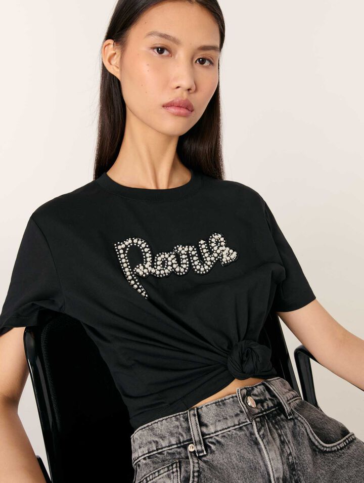 Embroidered T-shirt