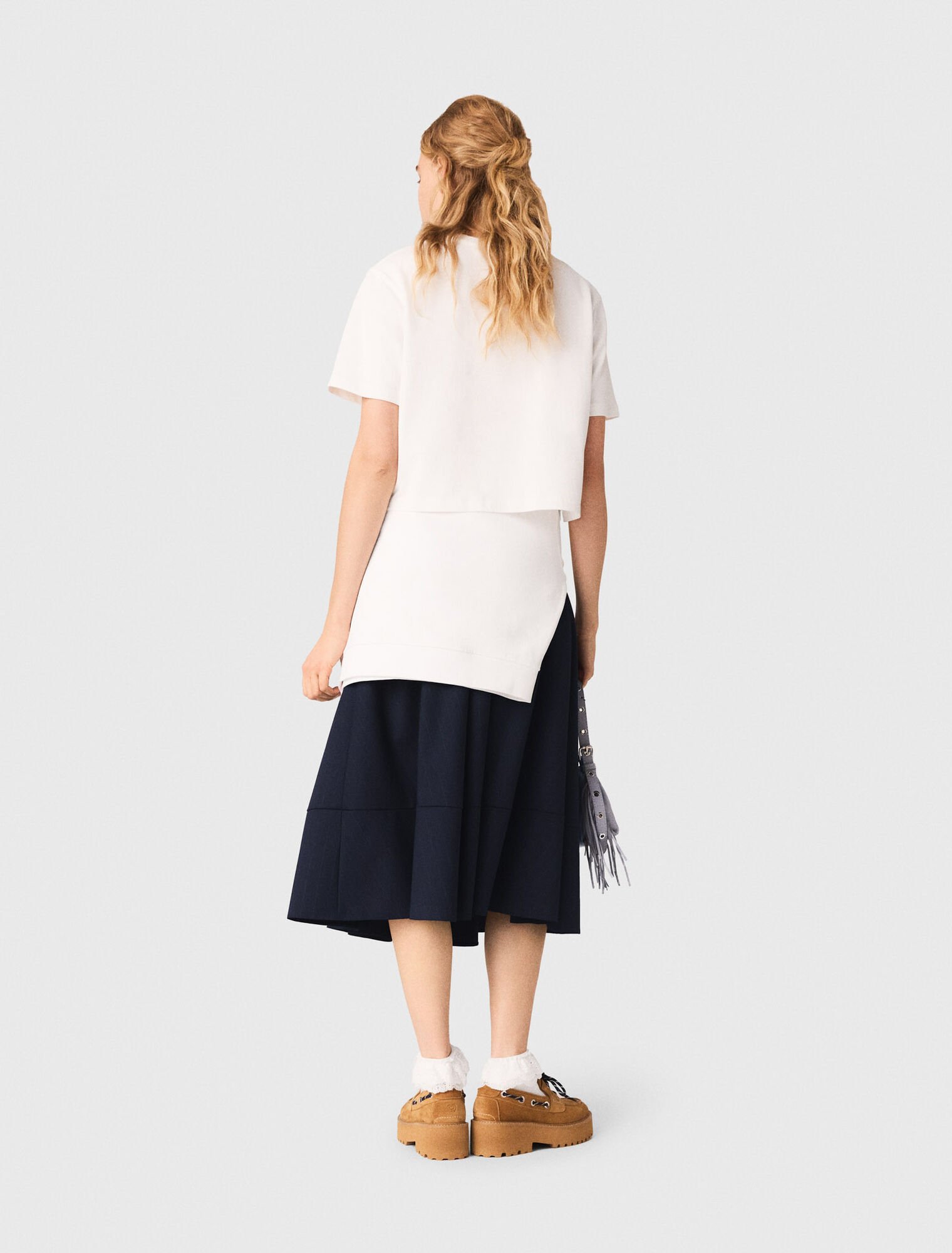 Sailor-print T-shirt