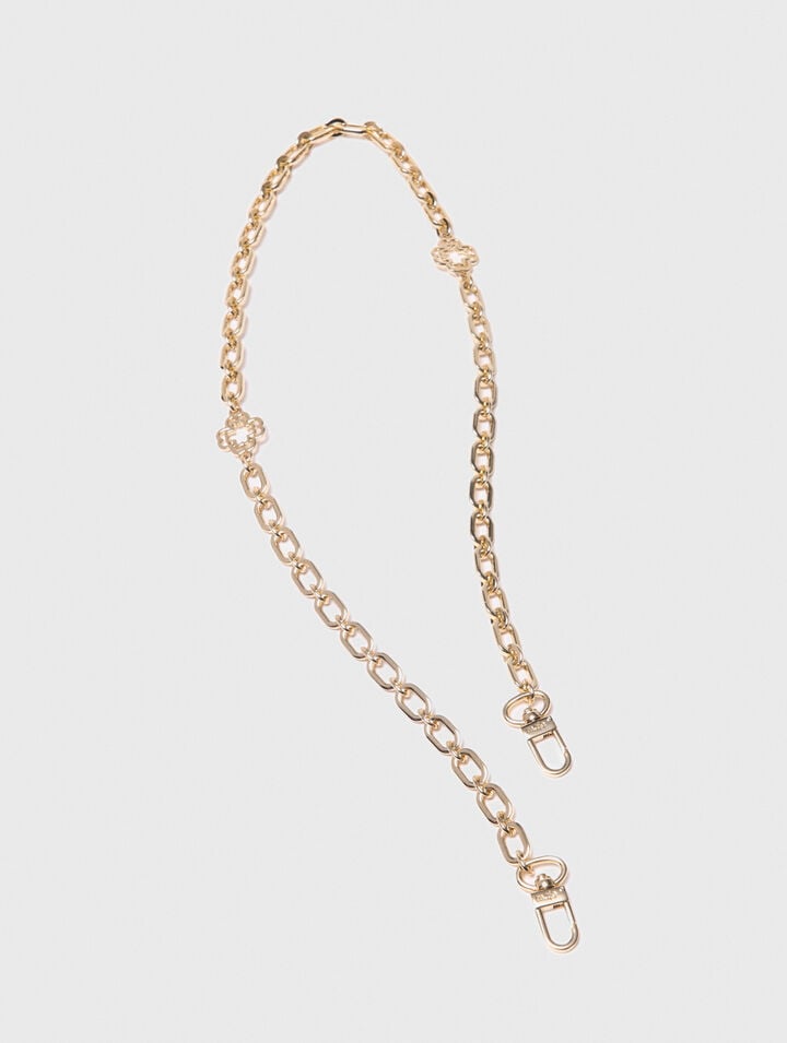 Short chain shoulder strap