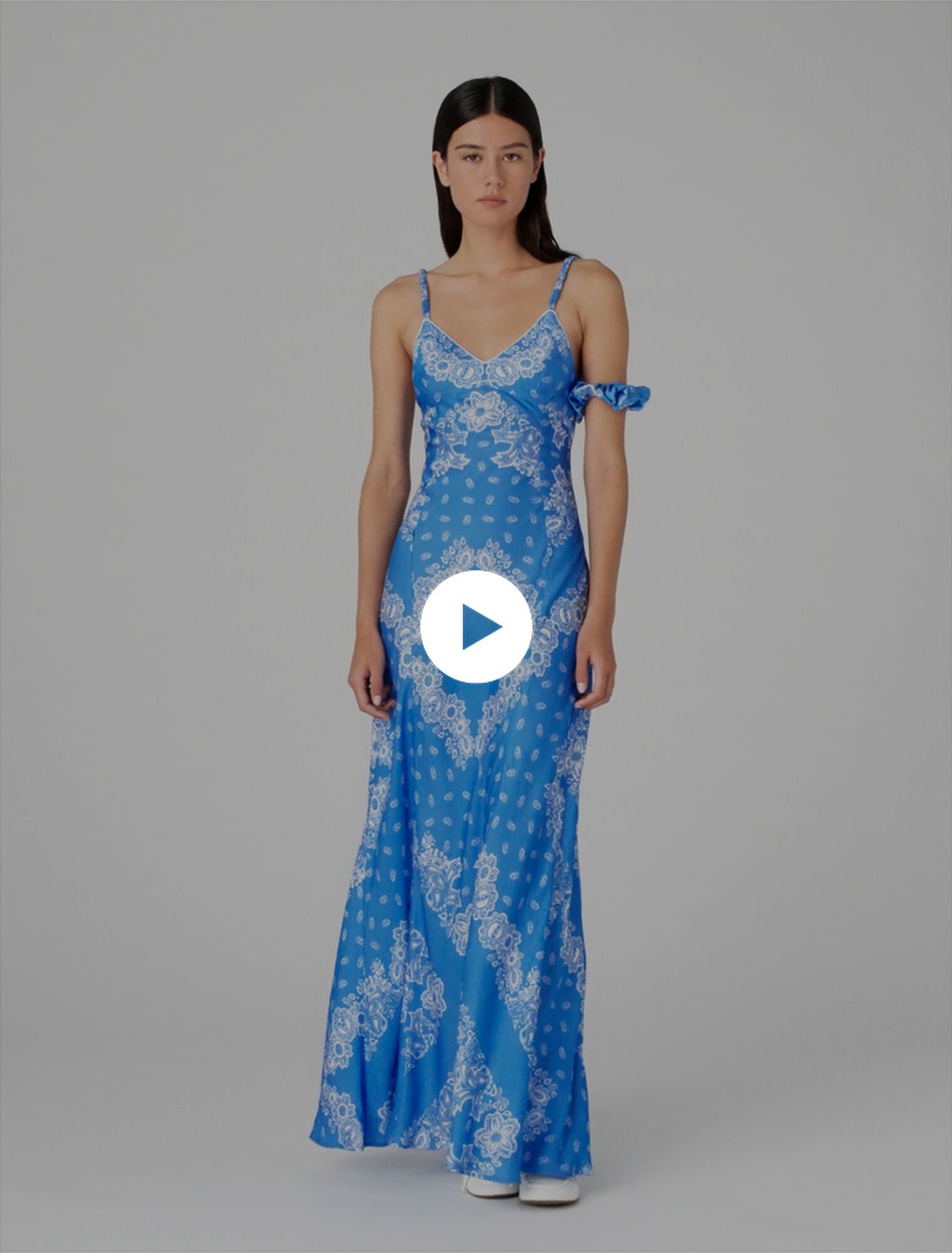 Patterned maxi dress