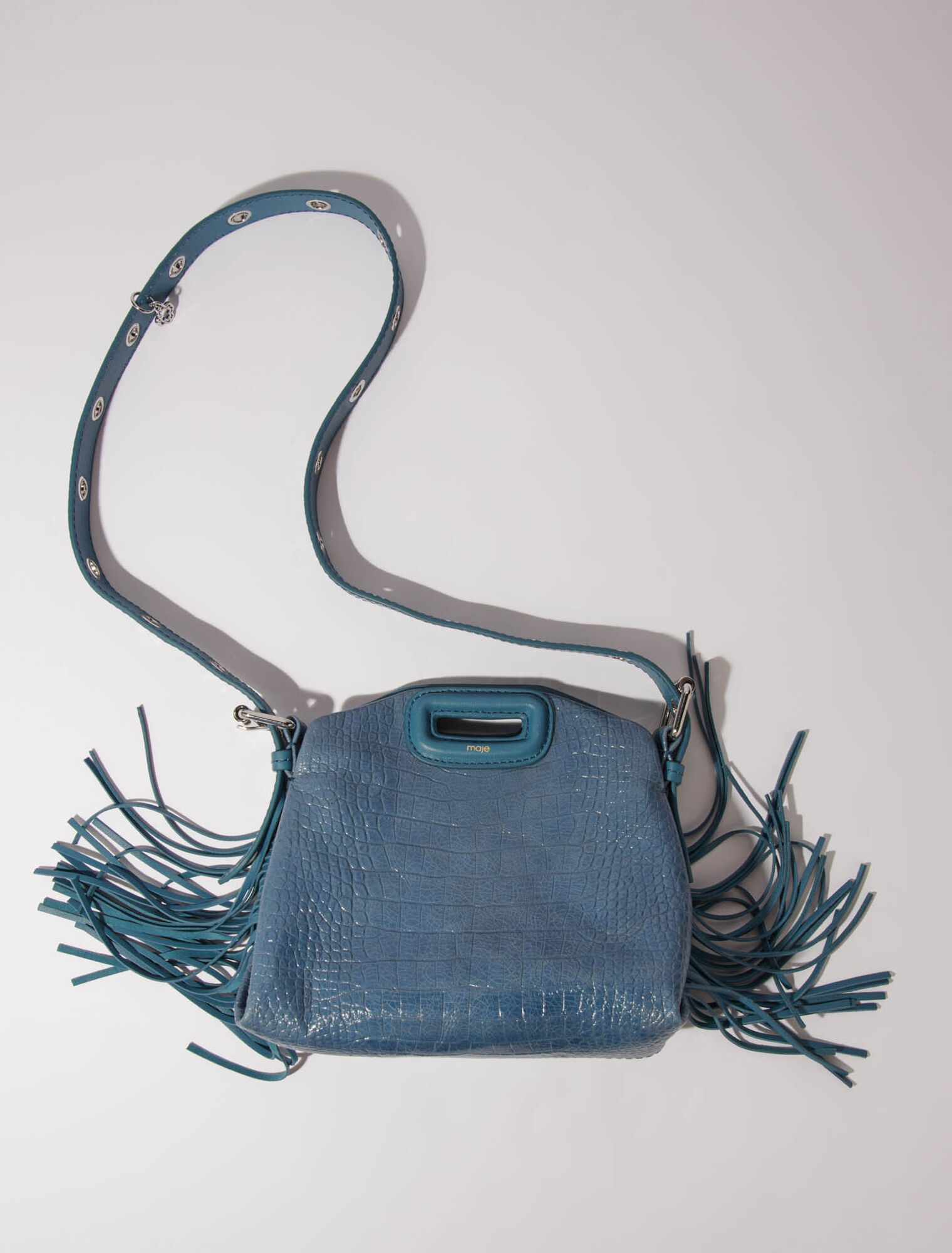 Mock croc Miss M mini bag