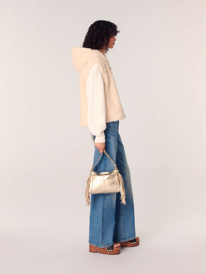 Metallic leather Miss M Mini bag