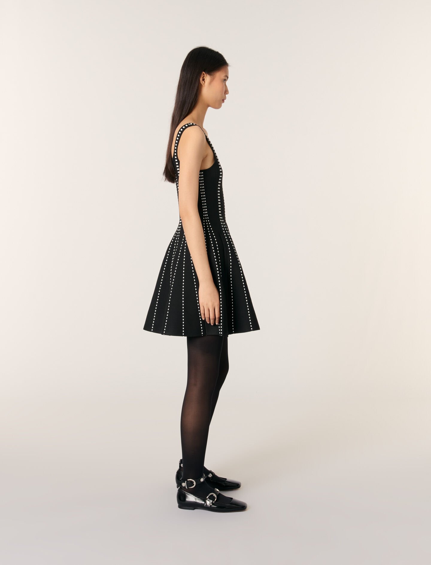 andmary Franka cotton dress black 正規品 ANDMARY】Franka cotton dress
