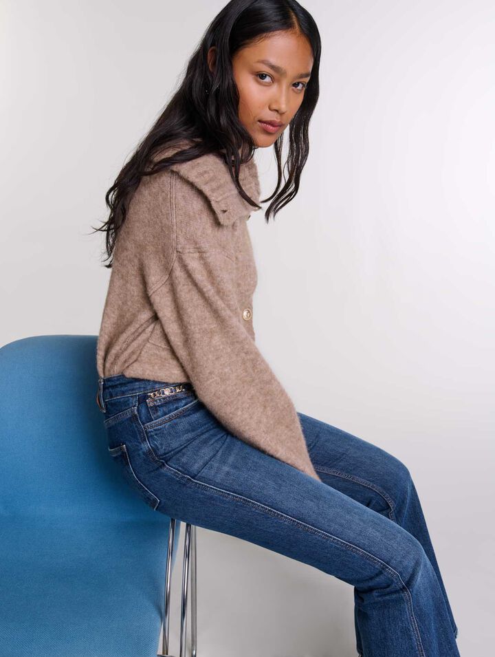 Flared jeans