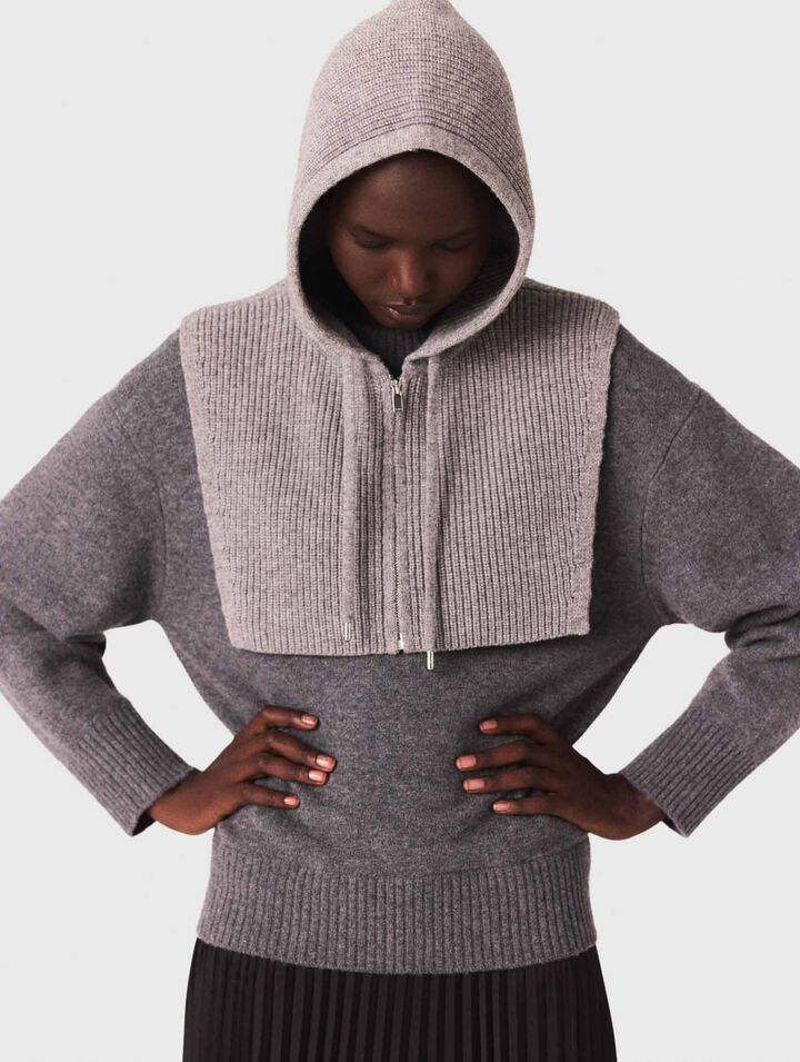 Knit collar