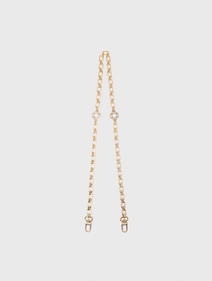 Short chain shoulder strap
